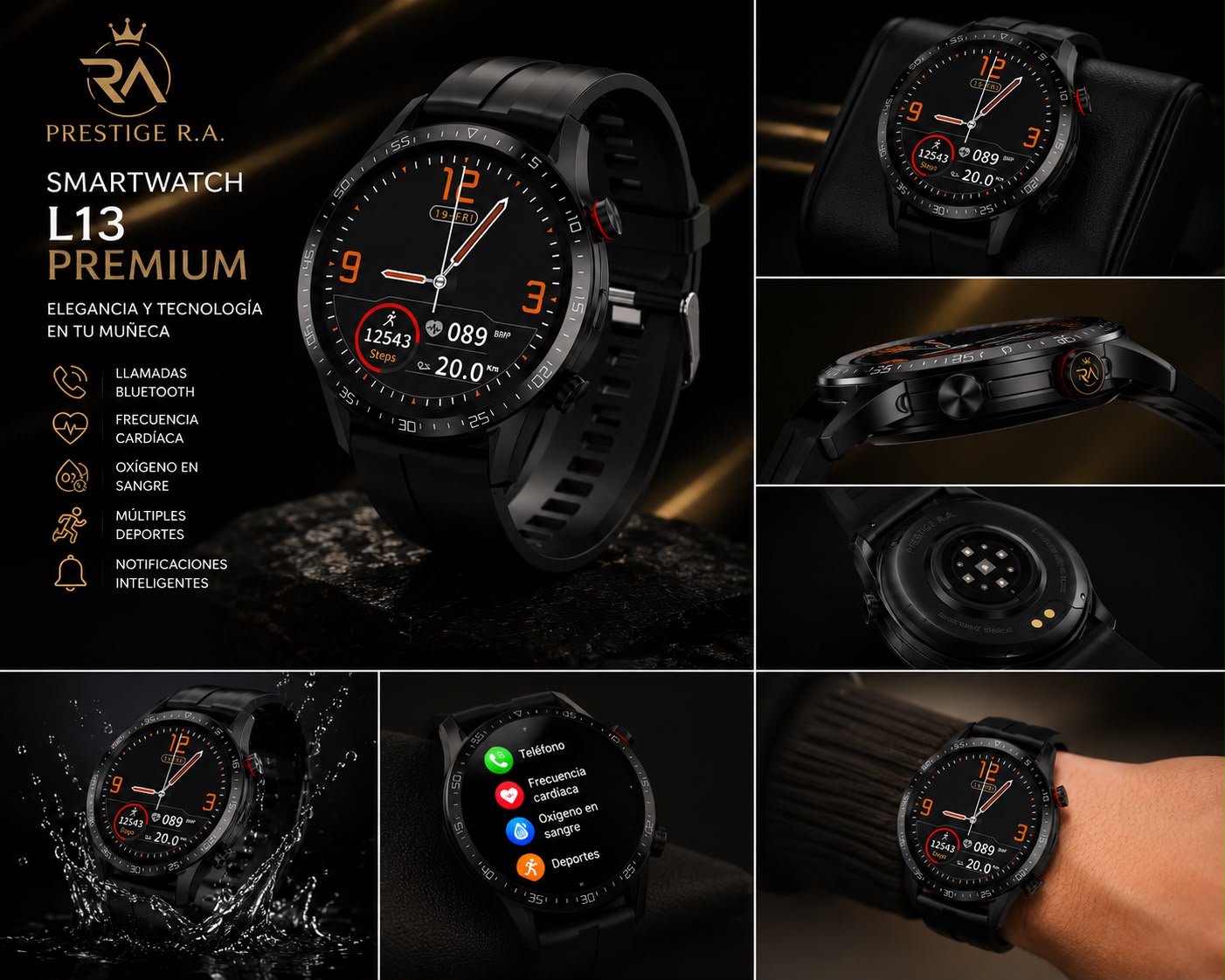 Smart Watch L13 Premiun, Elegancia y Tecnología