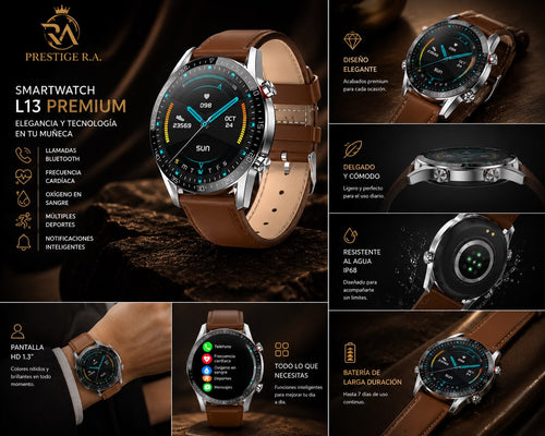 Smart Watch L13 Premiun, Elegancia y Tecnología
